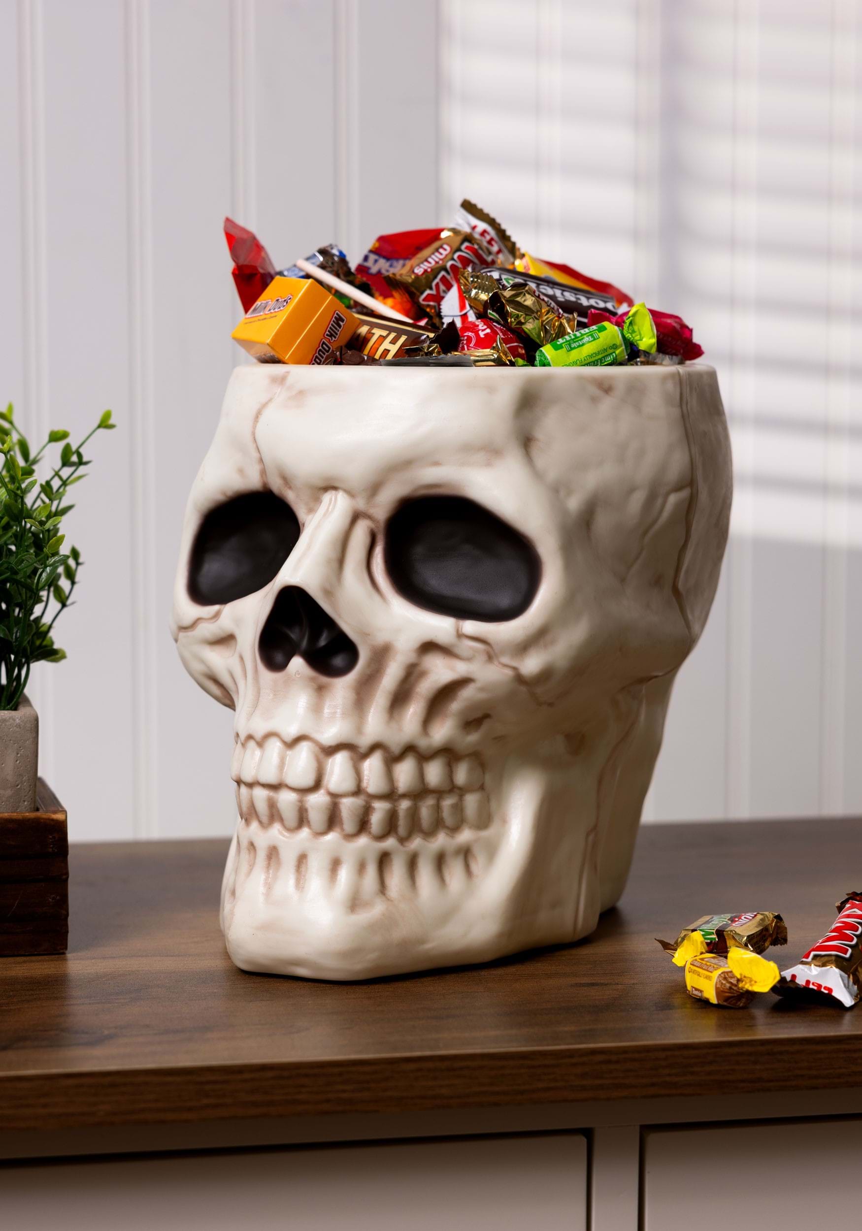 Skull Halloween Candy Bowl Decoración Multicolor Colombia