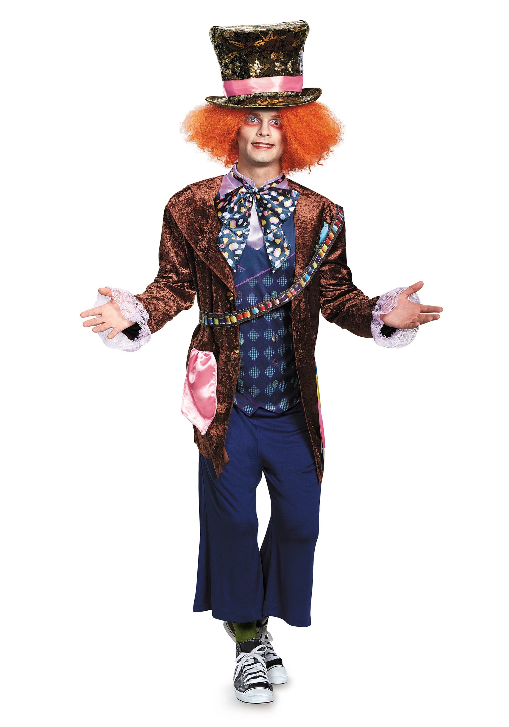 Deluxe Adult Mad Hatter Costume Movie Character Costume