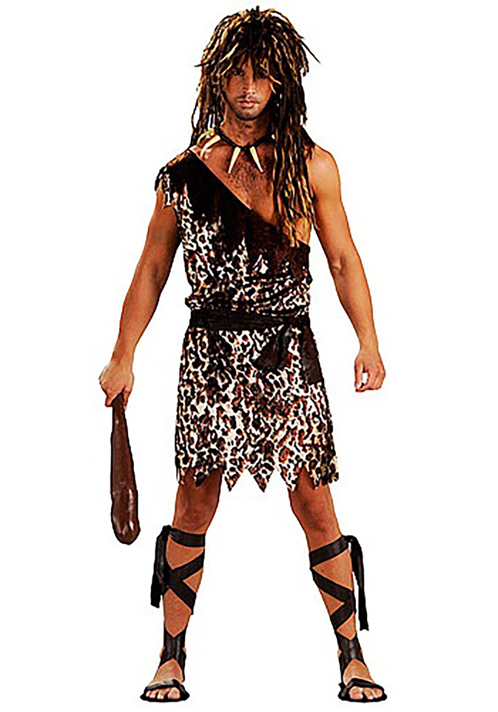 Photos - Fancy Dress Forum Novelties, Inc Mens Caveman Costume Brown