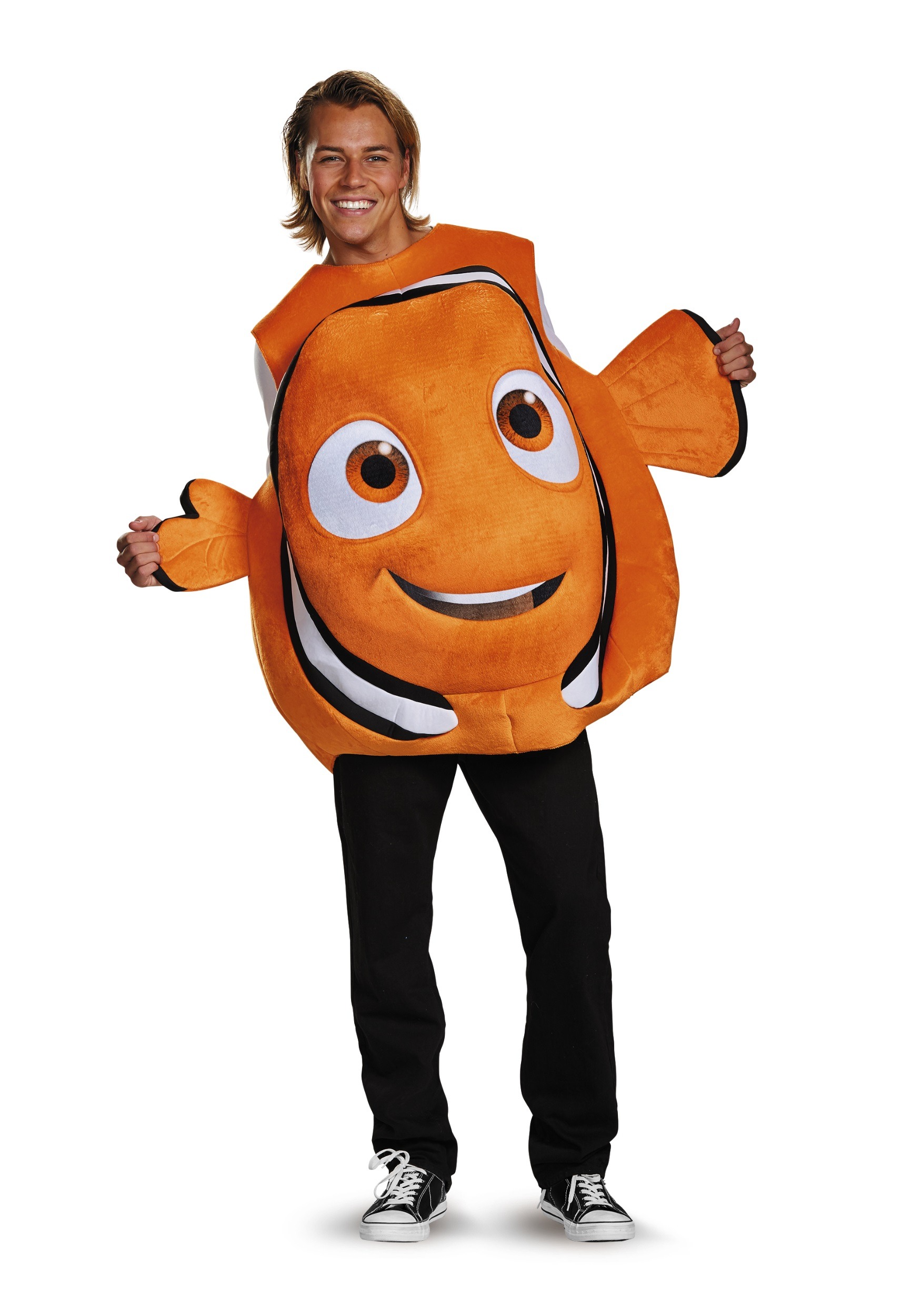 Disfraz de pescado nemo para adultos Multicolor