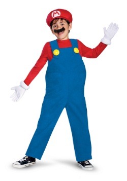 Boys Deluxe Mario Costume