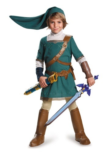 Link Prestige Kid's Costume | Video Game Costumes