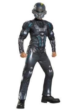 Child Halo Spartan Locke Muscle Chest Costume