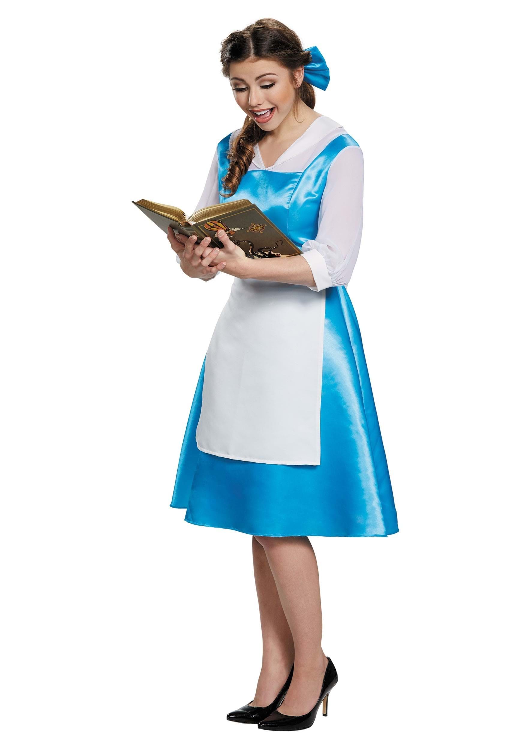 Belle Blue Costume Dress For Women , Disney Costumes
