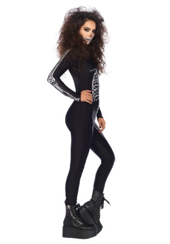 X-Ray Skeleton Catsuit Women's Costume