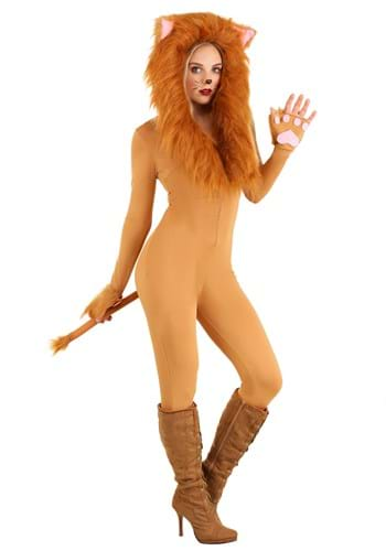 Women S Hooded Lion Costume