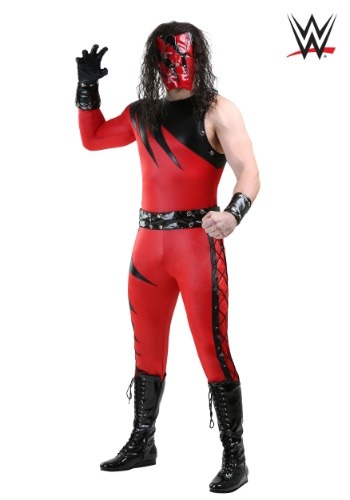 WWE Kane Plus Size Costume for Men | Wrestler Costume