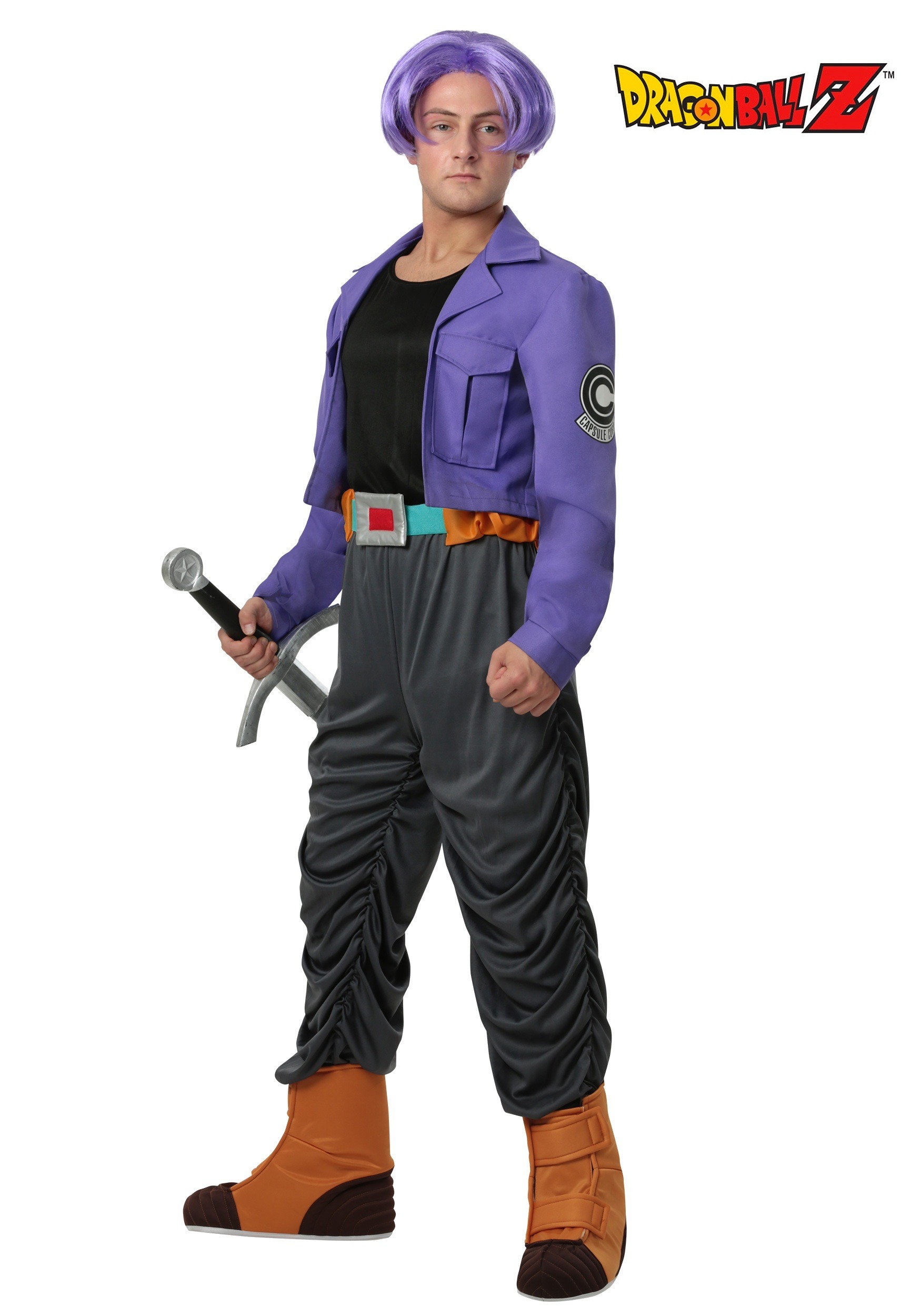 Dragon Ball Z Trunks Costume for Men