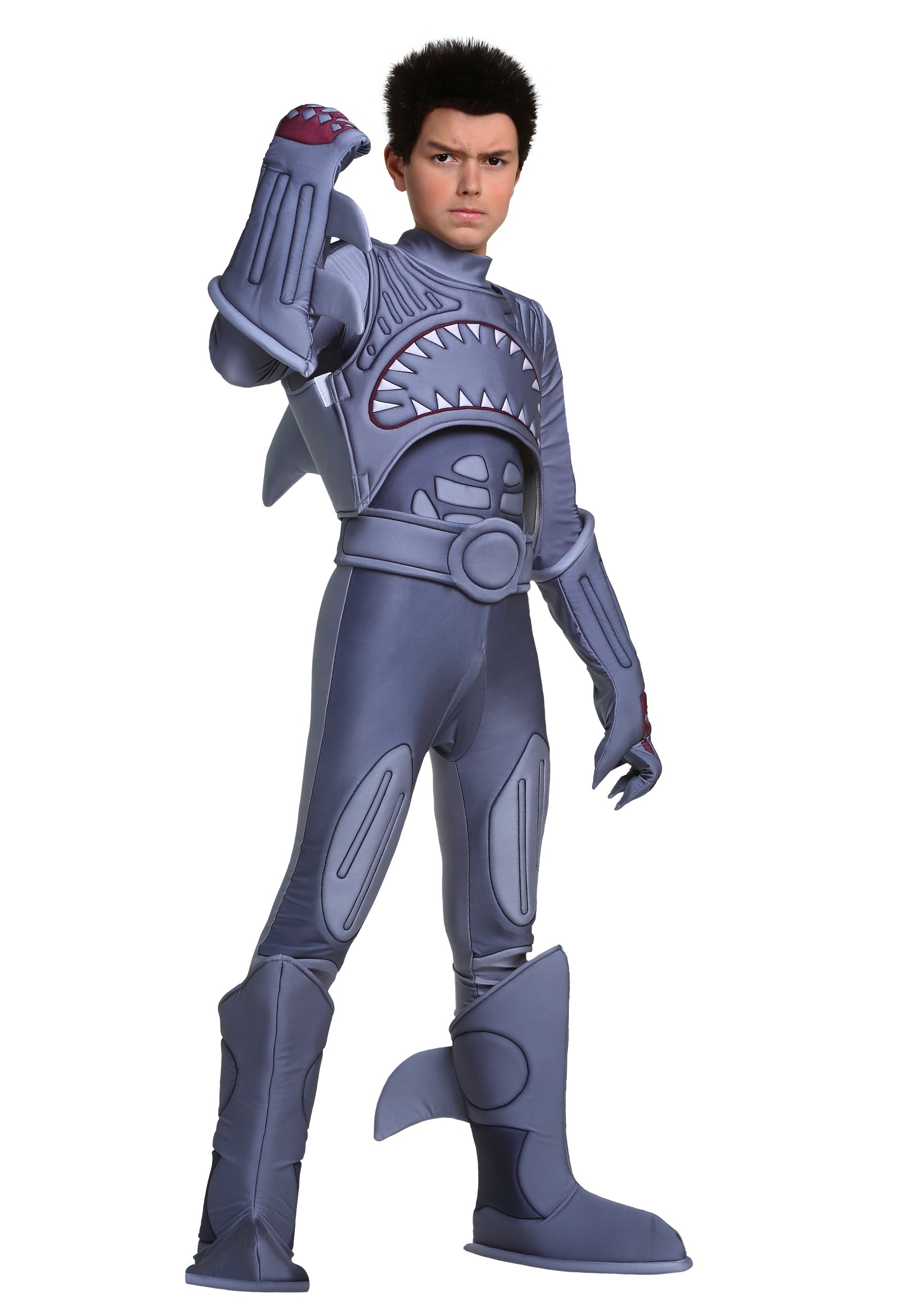 Photos - Fancy Dress FUN Costumes Sharkboy Costume for Boys | Exclusive | Made By Us Costume Gr