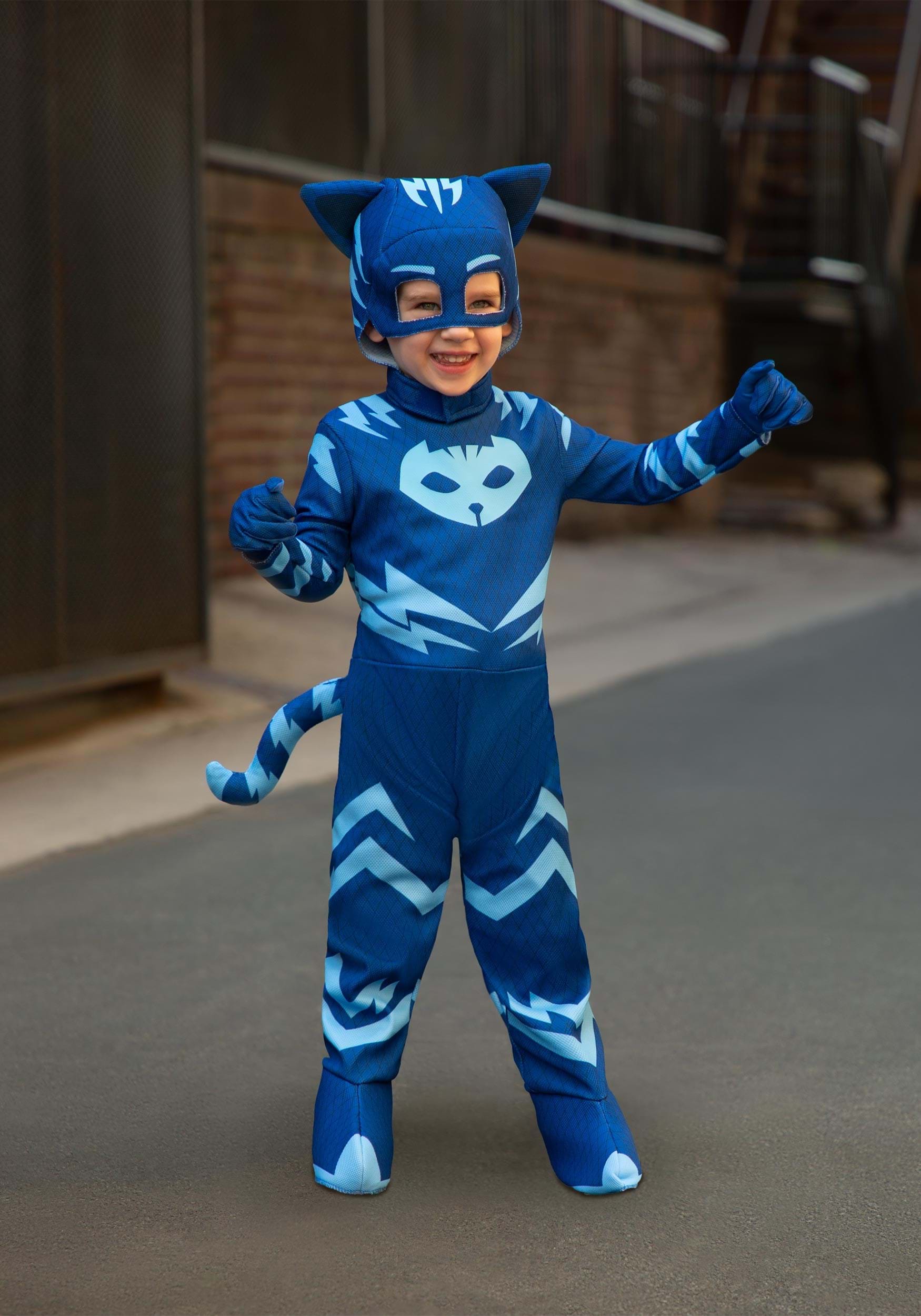 Childrens Girls Boys Official PJ Masks Deluxe Superhero Mask Fancy Dress Costume 