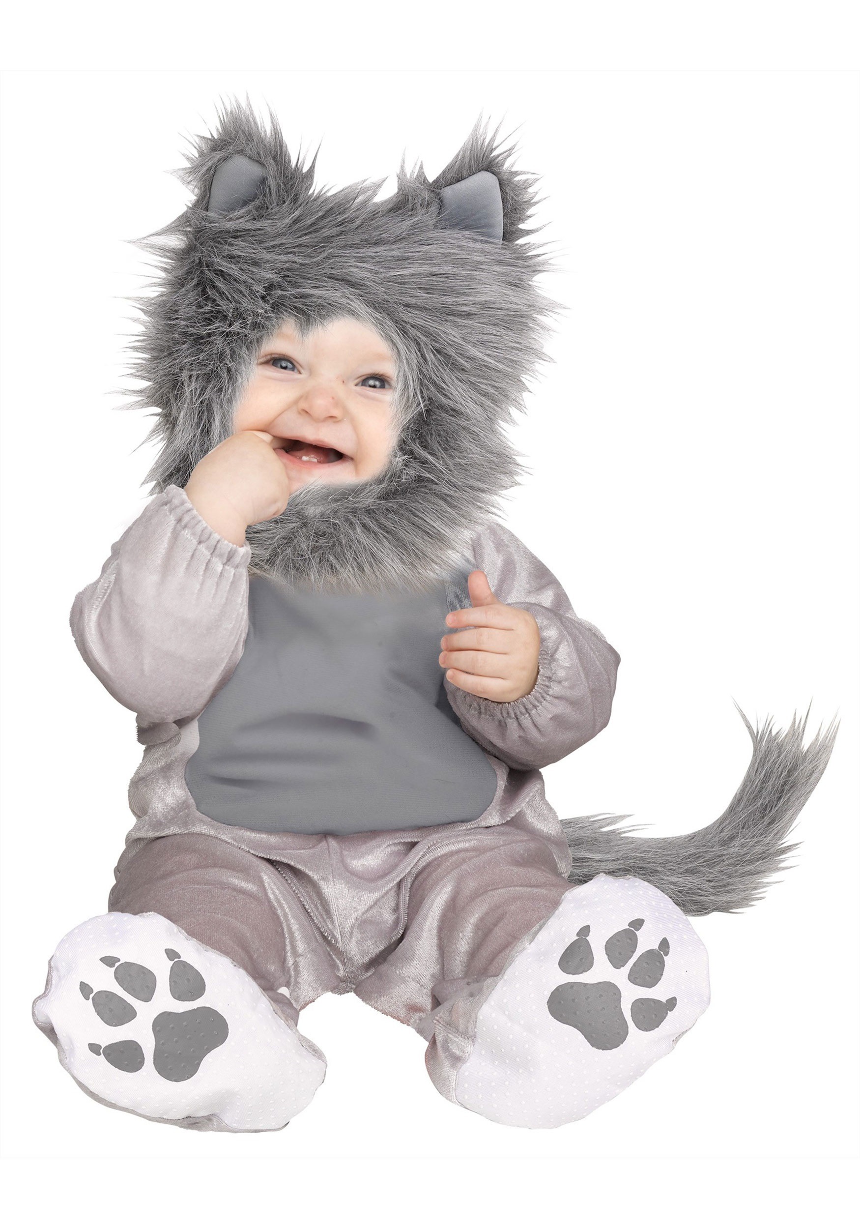 Disfraz de cachorro de lobo infantil / niño pequeño Multicolor