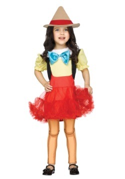 Toddler Wooden Girl Costume