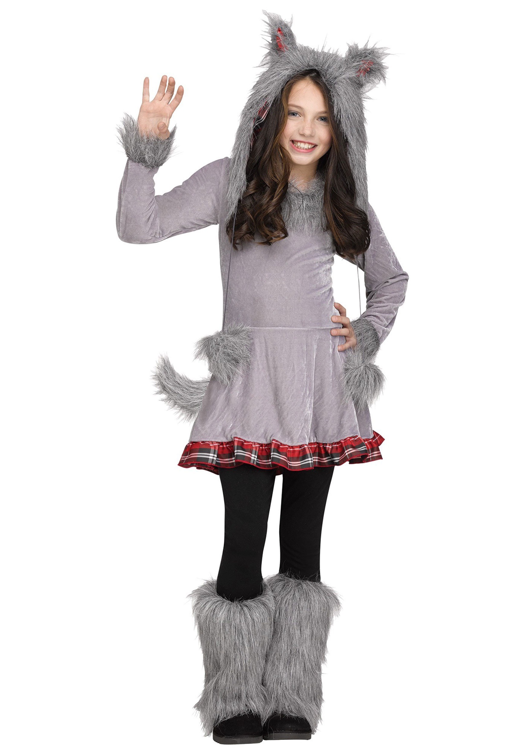 Wolf Cub Girl's Costume