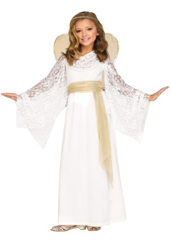 Angelic Maiden Costume for Girls | Child Angel Costumes