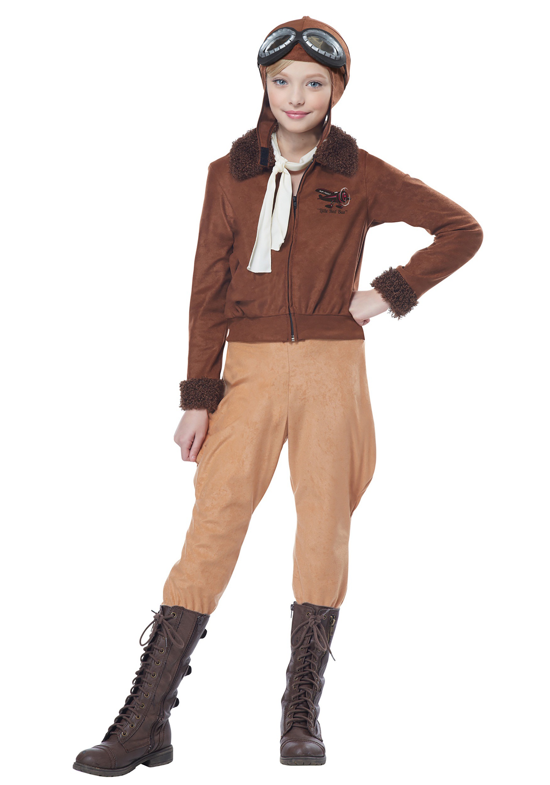 Kids Amelia Earhart/Aviator Costume 