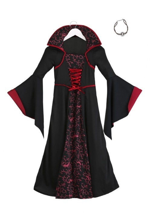 Girls Royal Vampire Halloween Costume | Vampire Costume