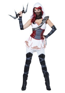 Sexy White Ninja Costume