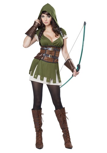 Womens Miss Robin Hood Costume Mani 1