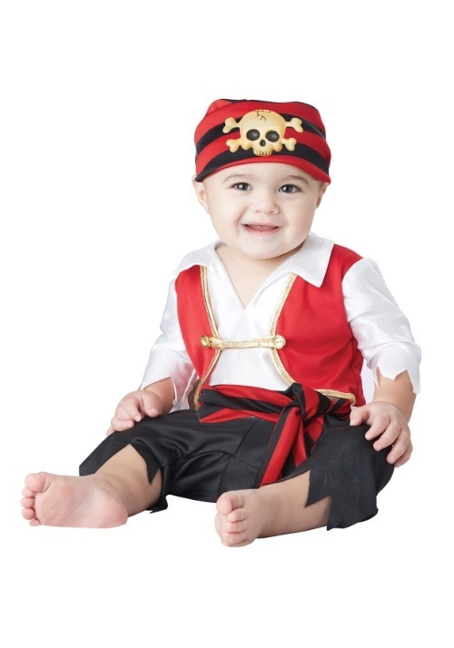 Infant Pee Wee Pirate Costume