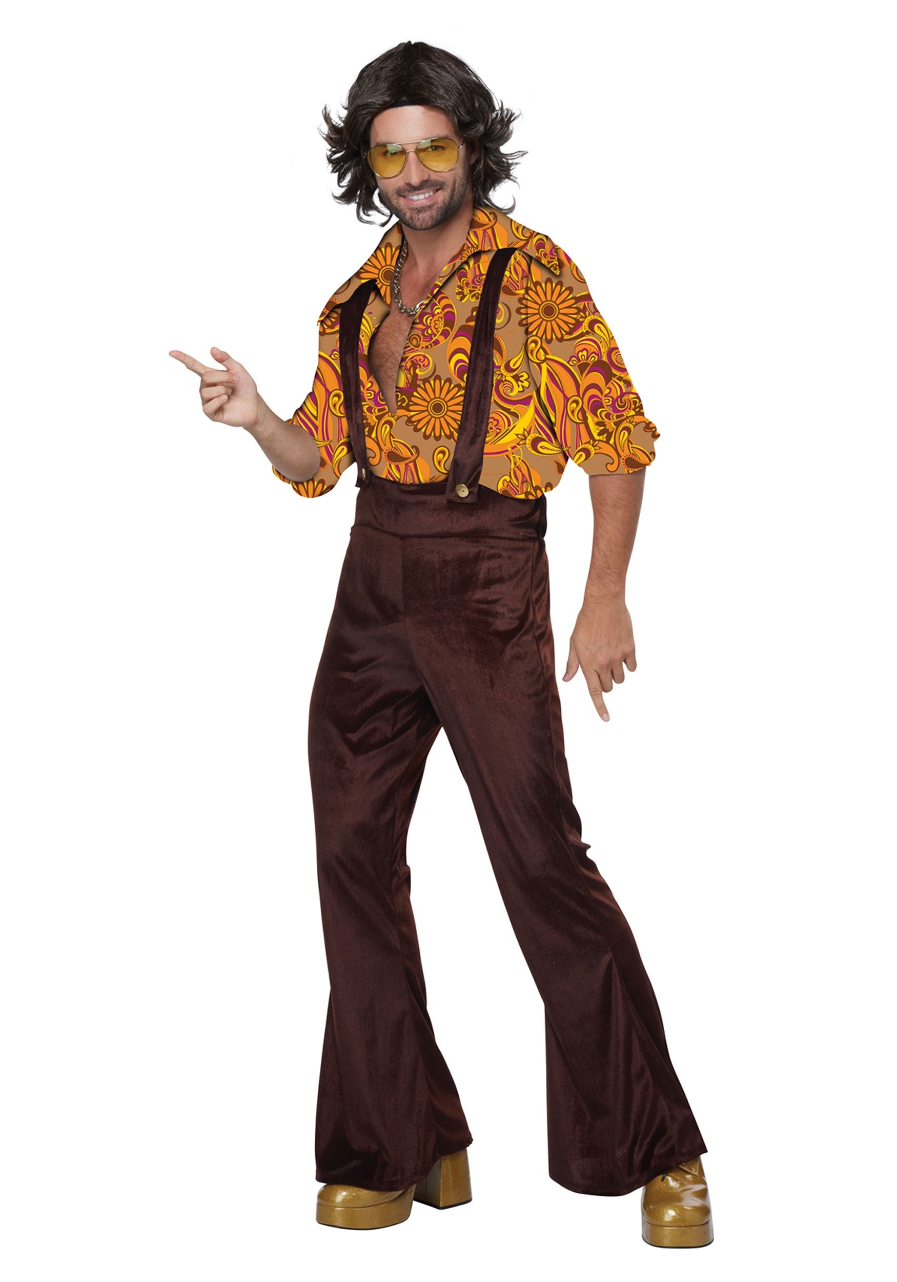 Adult Men's Jive Talkin Disco Dude Costume