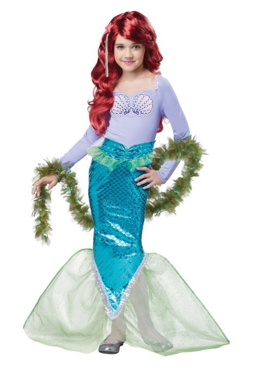Magical Kid's Mermaid Costume