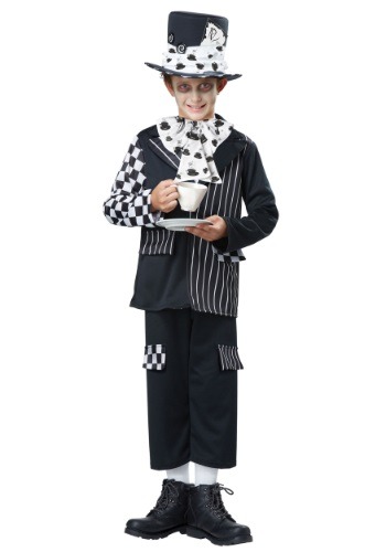 CHILD DARK MAD HATTER COSTUME