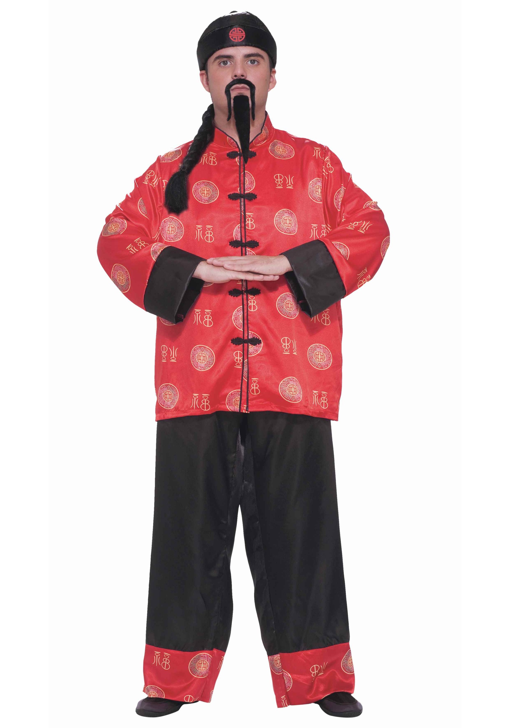 Chinese Man Costume for Adults