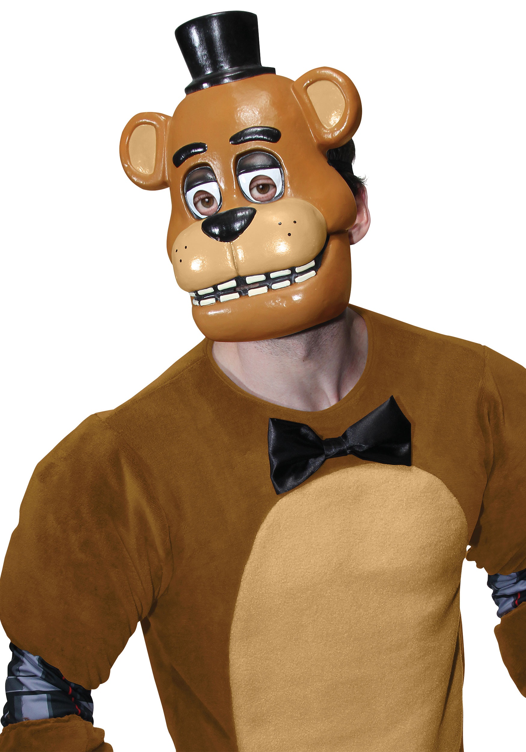 Five Nights At Freddys Adult Pvc Freddy Mask Video Game Costumes 2444