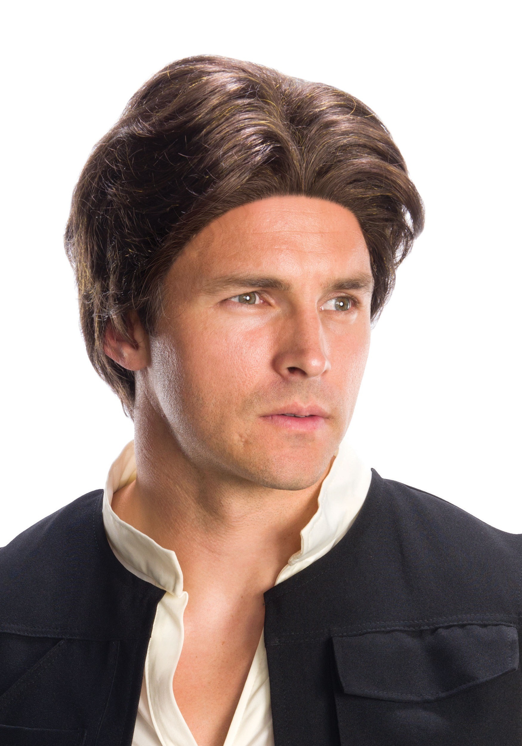Star Wars Adult Han Solo Wig Multicolor