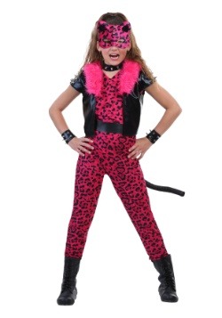 Tween Pink Party Leopard Costume