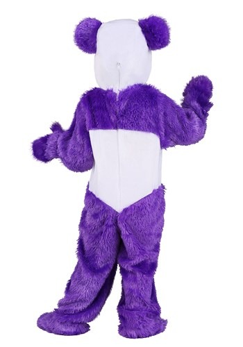 Furry Purple Panda Costume for Toddlers