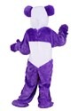 Furry Purple Panda Toddler Costume alt1