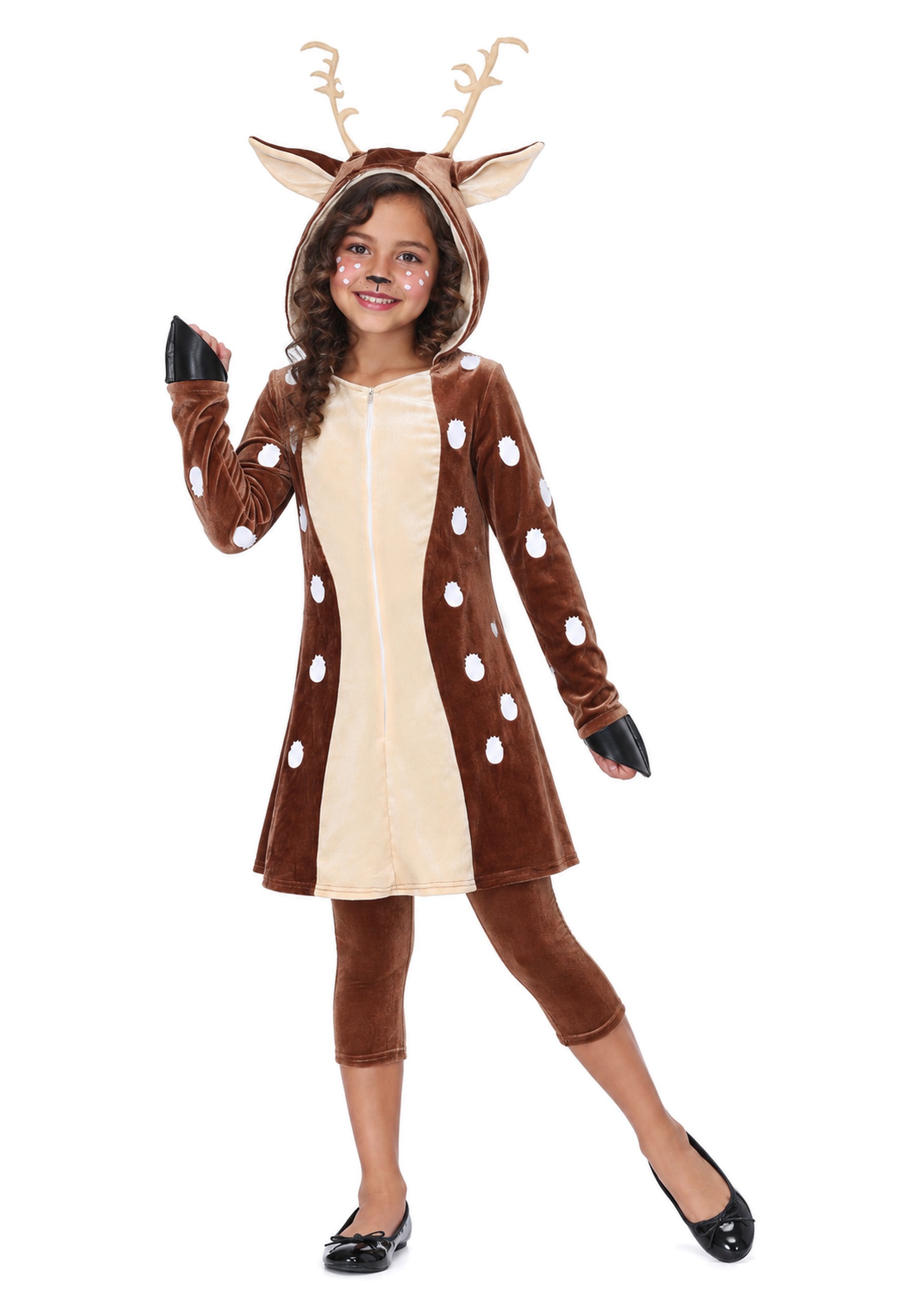 Fawn Costume Dress for Girls | Kid's Deer Costumes