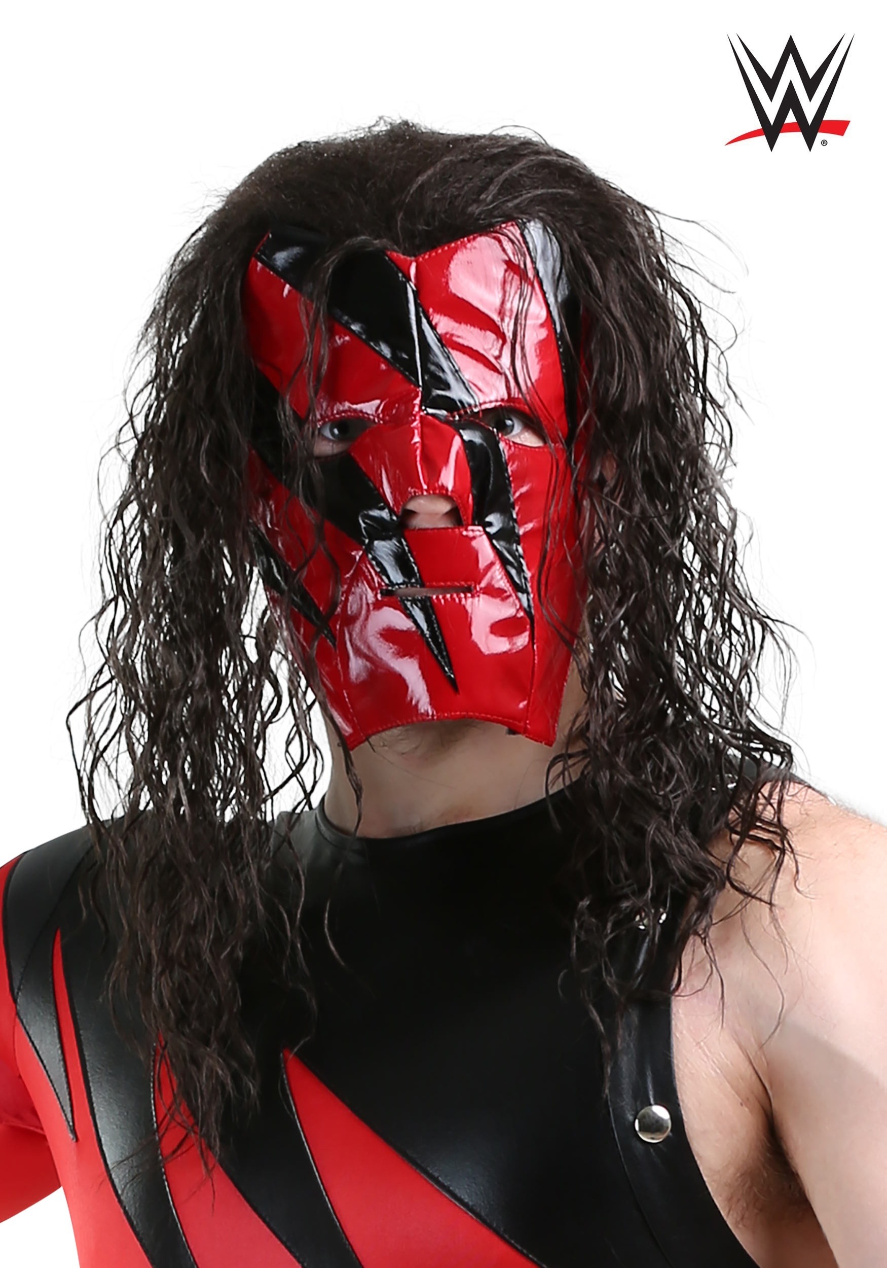 WWE Kane Mens Wig Multicolor