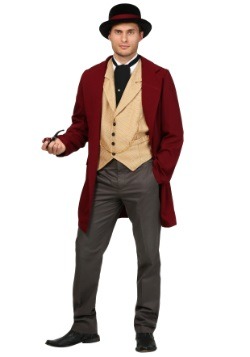 Plus Size Riverboat Gambler Costume