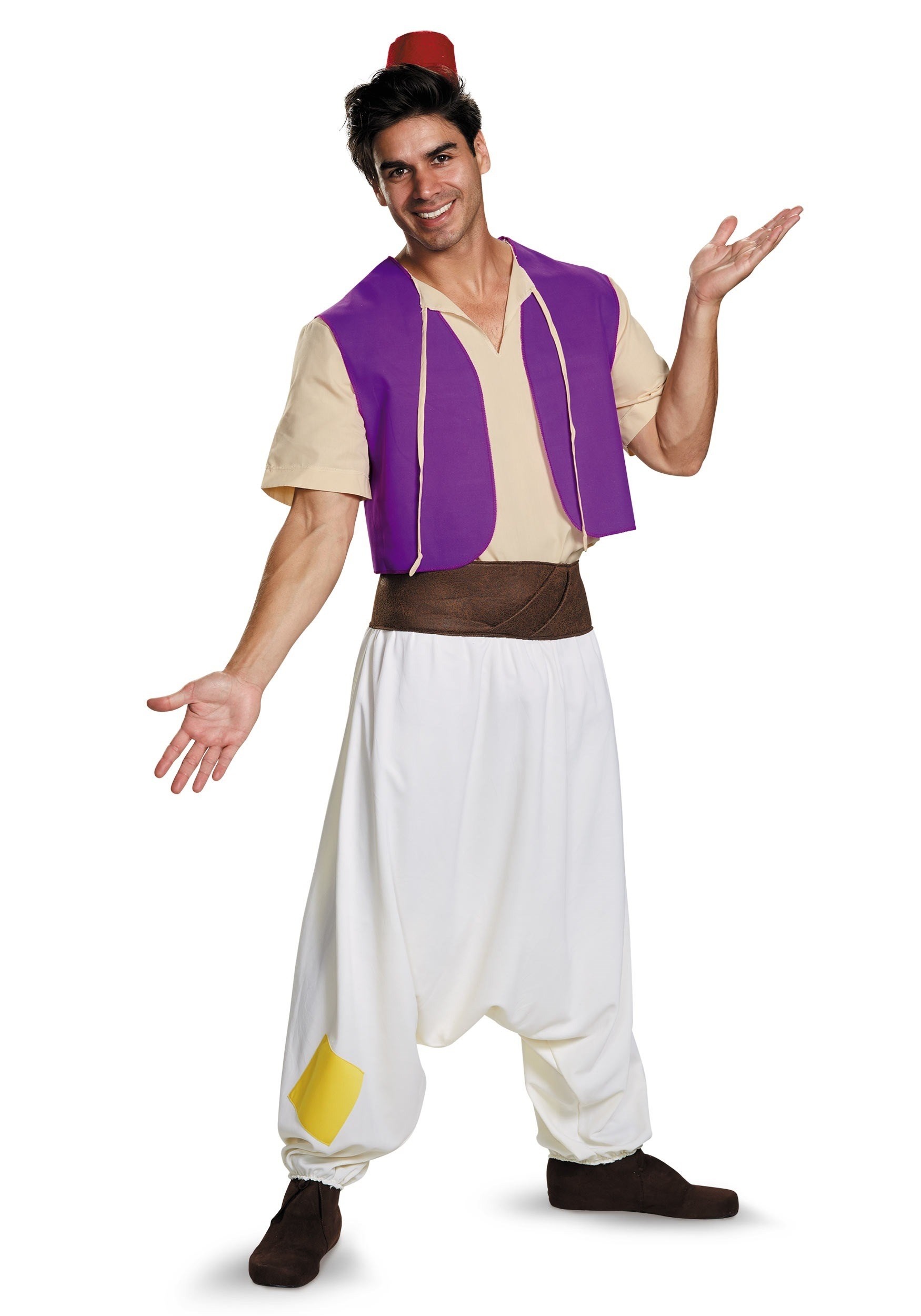Disfraz de rata de la calle Aladdin para hombres Multicolor