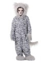 Deluxe Grey Cat Kids Costume