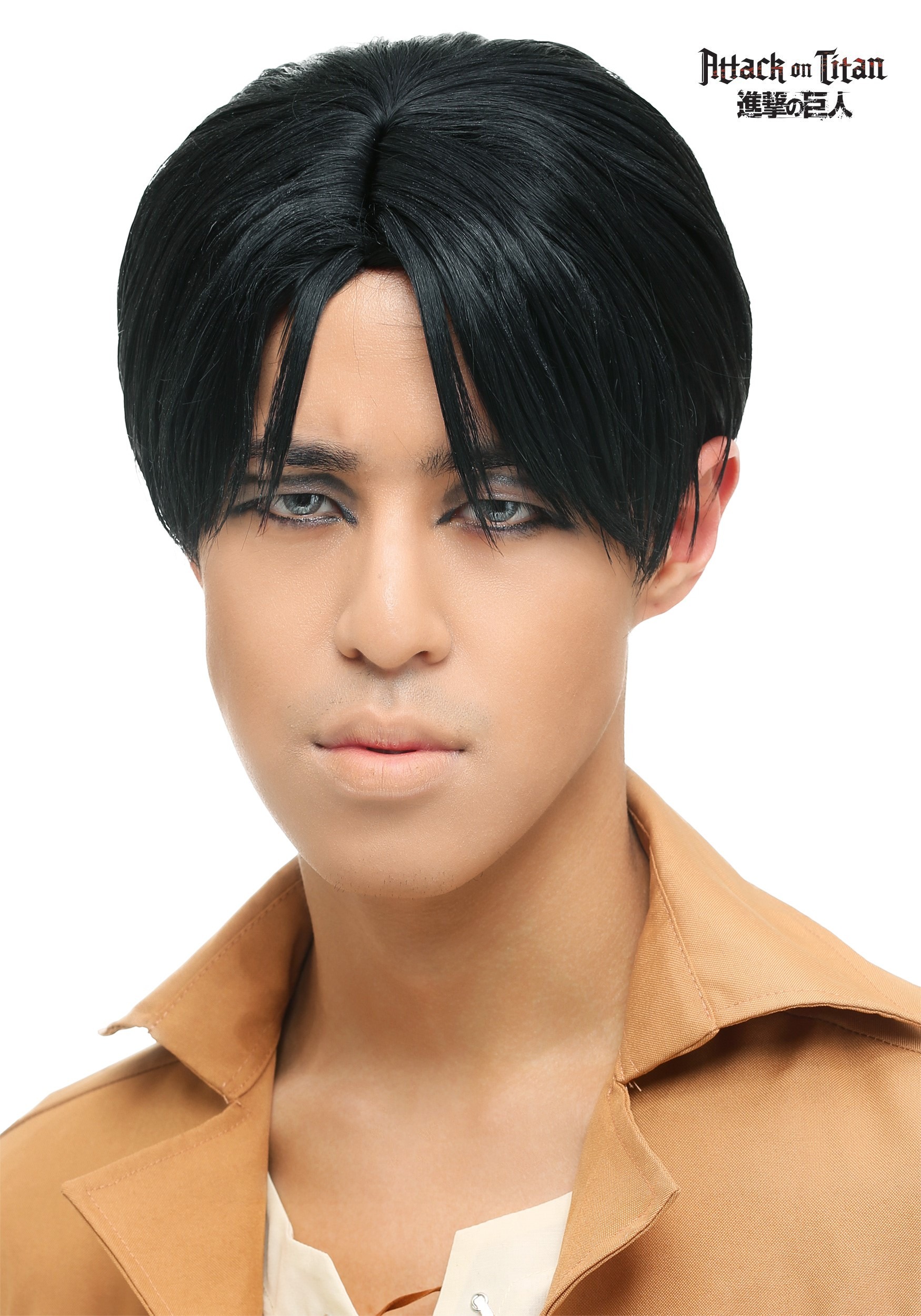 attack on titan adult levi wig