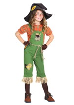 Girl's Scarecrow Costume Alt 2