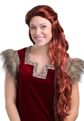 Red Viking Wig