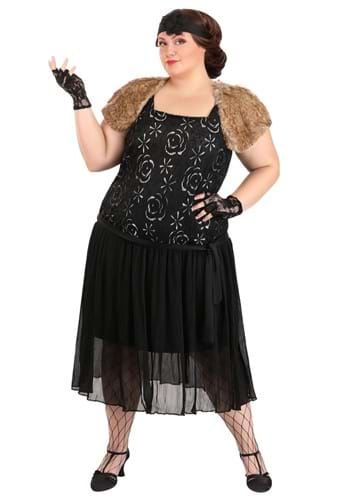 Plus size flapper outlet costume