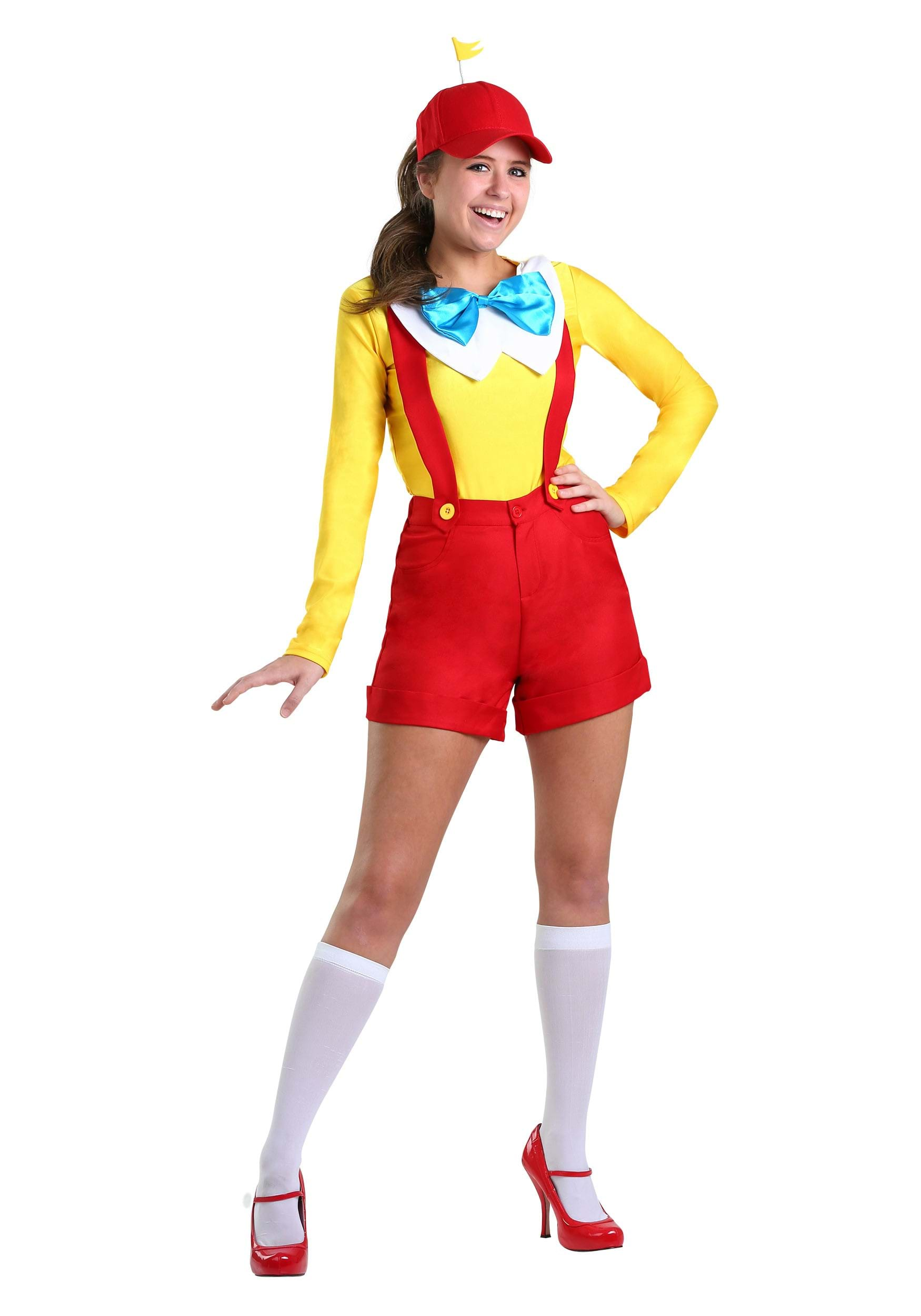 Photos - Fancy Dress FUN Costumes Women's Tweedle Dee/Dum Costume Red/Yellow