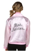 Women's Grease Pink Ladies Jacket and Sandy Wig Costume