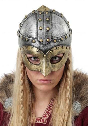 Battle Viking Costume Helmet for Adults
