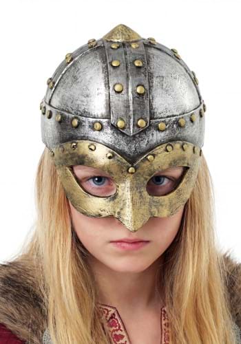 Battle Viking Costume Helmet for Kids