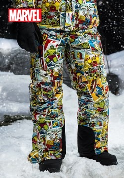 Marvel Comic Print Snow Pants