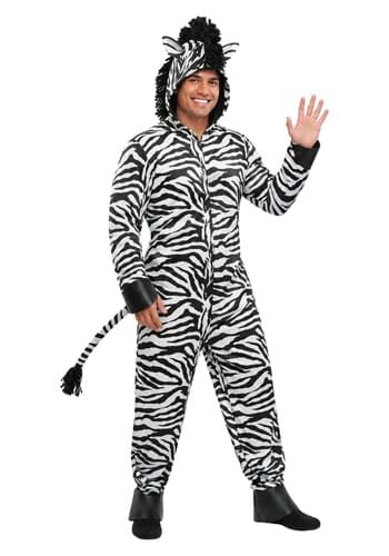 Wild Zebra Adult Costume new