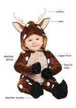 Infant Baby Deer Costume Alt 1