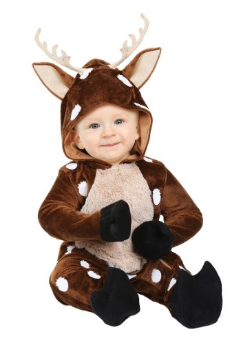 Spooktacular Creations Halloween Deer Costume For Girls - Animal Theme Dress Up Set