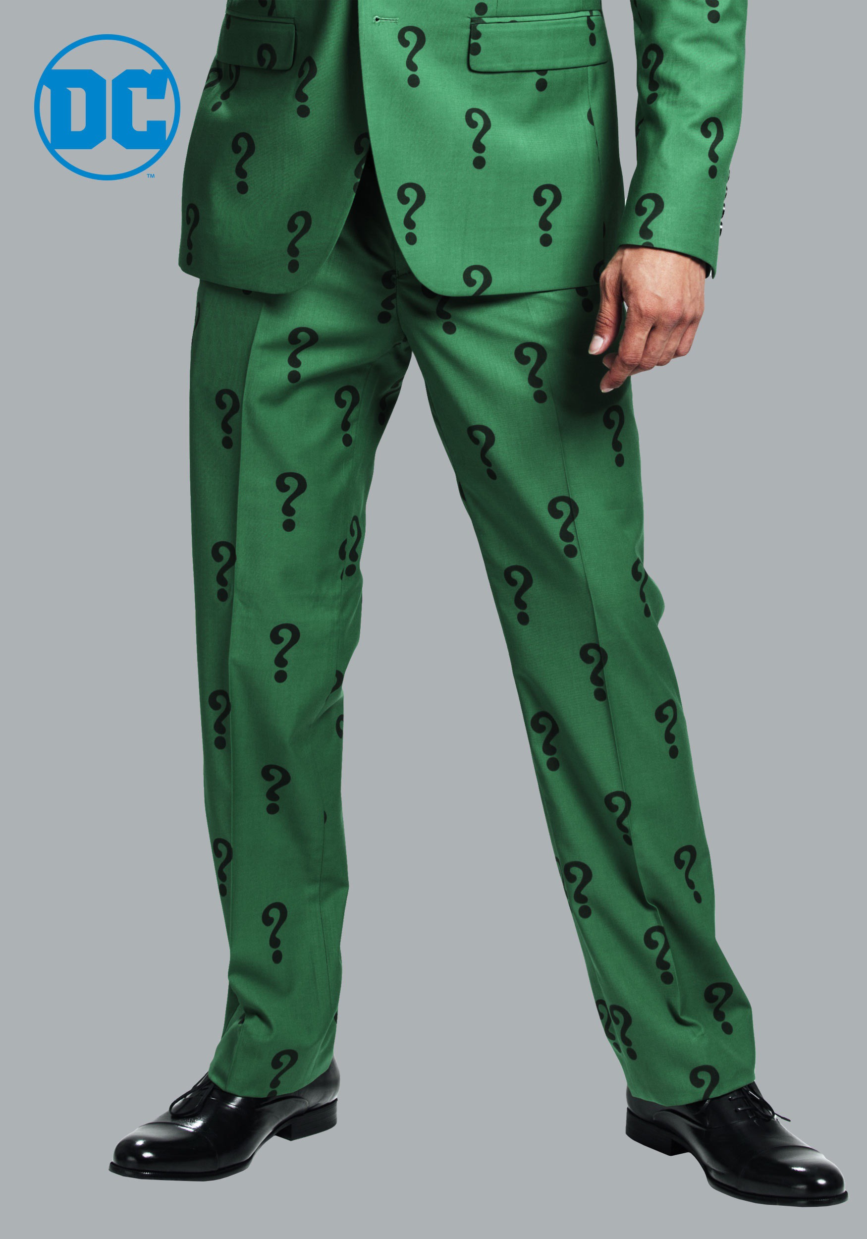 The Riddler Slim Fit Suit Pants (Authentic) | Batman Villain Apparel